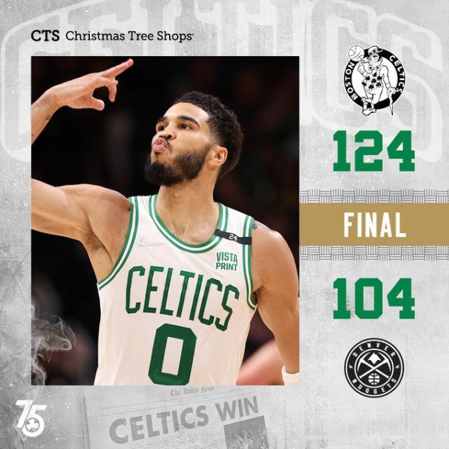 开云体育下载-凯尔特人西征三战狂胜71分！约基奇也难撼绿衫军